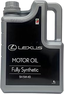 Huile moteur entièrement synthétique lexus 5w-40 (4 litres)