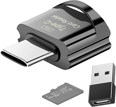 Lecteur de carte micro sd lecteur usb c tf mémoire vers tf