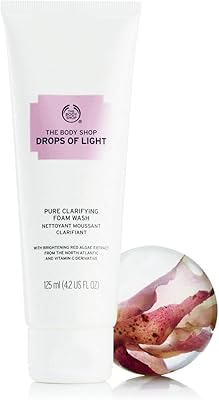 Mousse nettoyante éclaircissante drops of light de the body shop - 125 ml