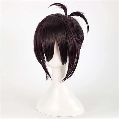Perruque de cosplay noragami yato, perruque de cosplay anime gin tama, perruque brune