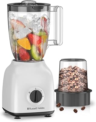 Mélangeur russell hobbs 400 w avec broyeur machine à smoothie 15