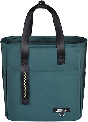 Sac à lunch pour femme, sac à lunch réutilisable imperméable avec poche intérieure
