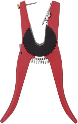 Pince pour étiquettes d'oreille, poinçon pour étiquettes d'oreille, alliage d'aluminium pour chèvre