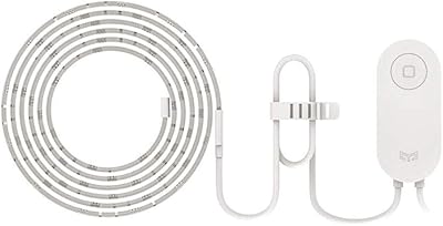 Bande lumineuse led intelligente xiaomi yeelight aurora bande de 2 mètres avec lumière