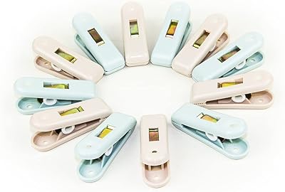 Pinces à linge en plastique, pinces à linge durables, kit de fixation pour séchage à l'air (paquet de 12). Diaytar : L'intelligence commerciale au service du client