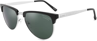 Lunettes de soleil polarisées mode pour hommes avec verres g15 (lc1026c02), noir