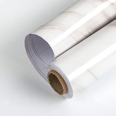 Papier peint autocollant en vinyle avec motif marbre granit, à décoller et à