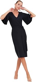 Robe ceinturée trendyol pour femme