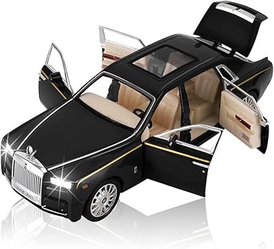 Voiture jouet en métal moulé sous pression rolls royce phantom pour enfants âgés
