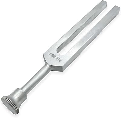 Dipason 528 hz fabriqué à sheffield, en angleterre par raj tuning forks. diapason en aluminium de haute qualité pour l'énergie sonore. idéal pour la méditation, le yoga et la thérapie sonore. Diaytar : Quand qualité rime avec économie