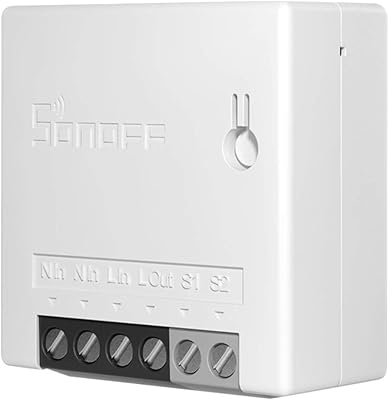 Sonoff r2 10a mini interrupteur sans fil module de bricolage universel pour solution