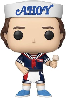 Funko pop! vinyl : stranger things : steve avec chapeau et crème glacée