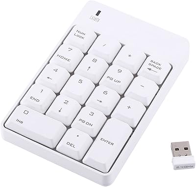 Clavier numérique sans fil, clavier numérique usb sans fil, mini saisie de données