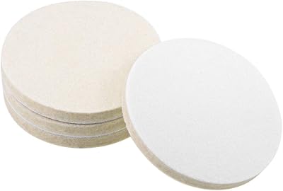 Tampon de polissage en feutre de laine de 4 pouces, tampon de polissage