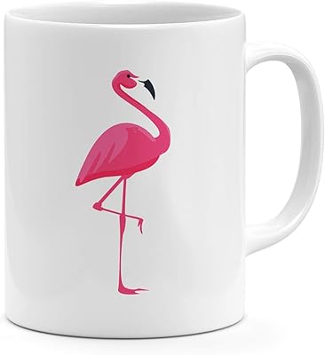Tasse à café 325 ml rose tasses flamingo noisy world