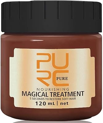 Masque de traitement capillaire moléculaire purc 120 ml magique pur pour cheveux revitalisant