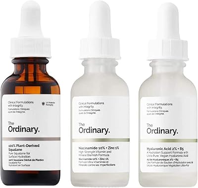 L'ensemble de sérums pour le visage ordinaire ! 100 % de squalane d'origine