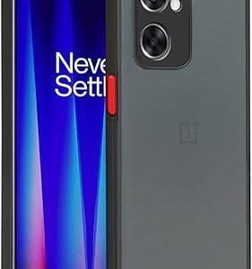 Coque arrière rigide transparente antichoc zobitek en pc avec bords en silicone et tpu résistants à la chaleur et protection complète de l'appareil photo pour oneplus nord ce 2 5g (oneplus nord ce 2, noir). Diaytar : Où vos envies rencontrent votre budget