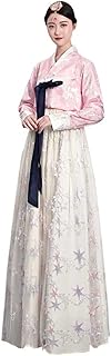Yodatpg robe hanbok traditionnelle coréenne pour femme robe hanbok traditionnelle fête de mariage cosplay halloween ensemble de robe hanbok à manches longues costume de palais classique. Diaytar : Votre partenaire e-commerce au quotidien