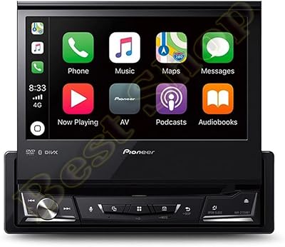 Pioneer avh-z7250bt récepteur av multimédia 1 din intégré au tableau de bord