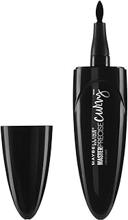 Eyeliner liquide maybelline master precise curve, noir, 0,00 oz