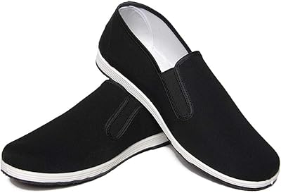 Chaussures d'arts martiaux unisexes, chaussures de kung fu chinois, anciennes chaussures de tai