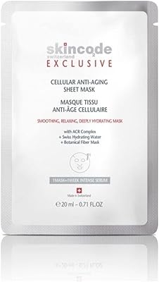 Masque tissu anti-âge cellulaire skincode 20 ml x 5
