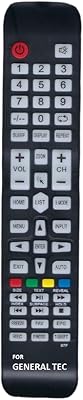 Télécommande de remplacement compatible avec les téléviseurs intelligents lcd led general tech