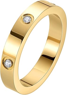 Bague d'amitié live love avec pierres en zircone cubique, bague de promesse en acier inoxydable plaqué or 18 carats, cadeau d'anniversaire pour femmes et adolescentes. Trouvez tout ce dont vous avez besoin sur Diaytar Sénégal