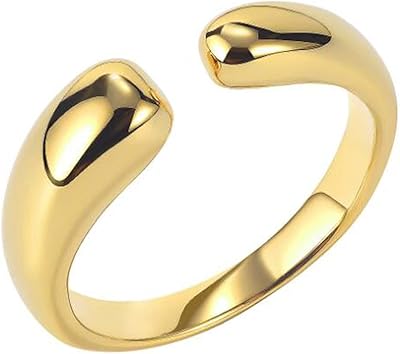 Bague de mariage en acier inoxydable hautement poli, métal, zircone cubique
