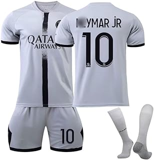 Maillot en jersey pour garçons 2022-2023 nom extérieur jr 10 de football