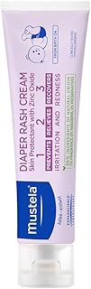 Mustela, crème contre l'érythème fessier pour bébé 1-2-3, sans parfum, 3,80 oz