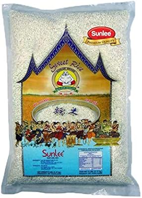 Riz sucré thaï sun li - excellent riz gluant pour les desserts