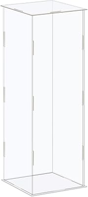 Boîte de présentation mexinity en acrylique transparent anti-poussière 43 x 122 pouces