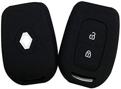 Couvercle de clé en silicone premium compatible avec renault duster/kwid, nouveau modèle cloud