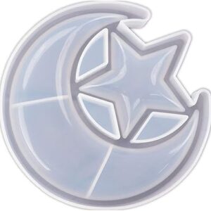 Moule en silicone époxy heravica avec motif croissant, étoiles et lune. Découvrez Diaytar, la marketplace sénégalaise qui révolutionne vos achats en ligne