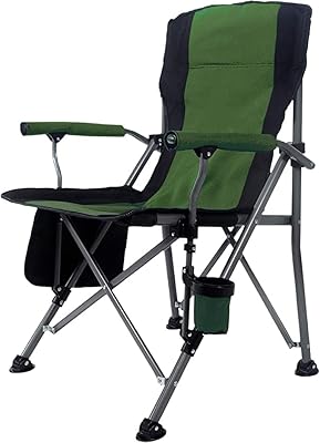 Chaise de camping portable d'extérieur hgb viso chaise pliante légère supportant