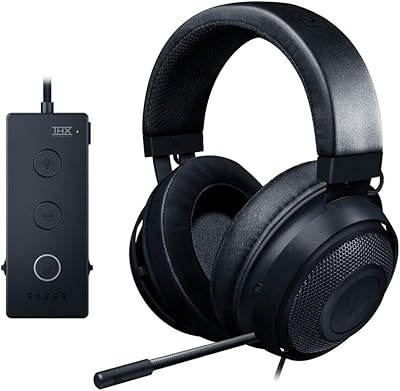 Casque de jeu razer kraken tournament edition - technologie spatiale thx, système