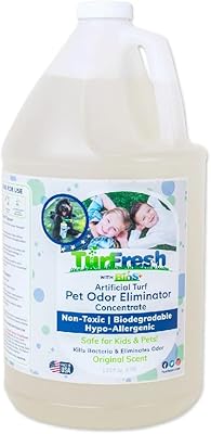 Nettoyant enzymatique concentré pour gazon artificiel bioturf et éliminateur d'odeurs d'animaux par bios