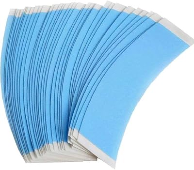 Ruban adhésif double face pour perruque pour hommes, système de remplacement de toupet