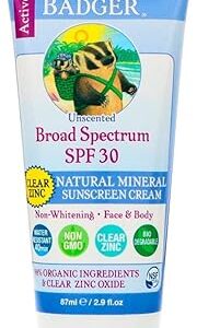 Crème solaire badger clear zinc spf 30, 87 ml, 2,9 fl oz. Optimisez votre budget avec Diaytar Sénégal