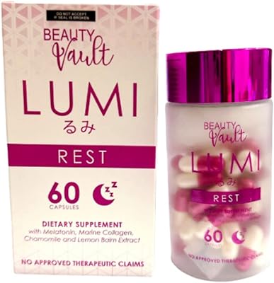 Beauty vault lumi rest, améliore la qualité du sommeil - 60 capsules