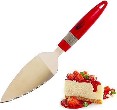 Coupe-gâteau en acier inoxydable pour servir des friandises, pâtisseries, pizzas et tartes