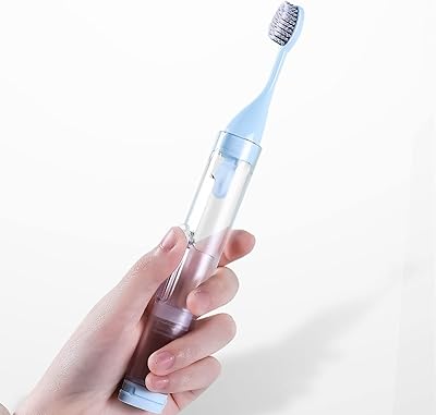 Jdyever ensemble de brosses à dents de voyage pliables et portables brosse orthodontique