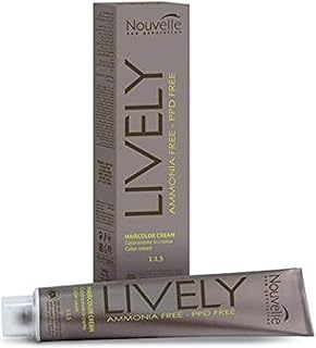 Nouvelle coloration permanente sans ammoniaque lively 100 ml 6 châtain