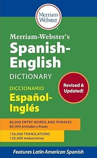 Dictionnaire espagnol-anglais de merriam-webster
