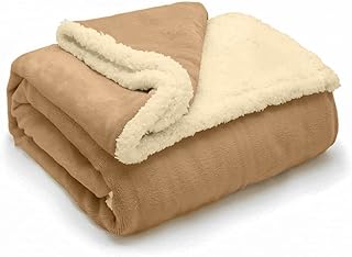 Couverture de lit sherpa king size couverture de canapé en velours double