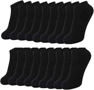 Chaussettes basses décontractées courtes en coton pour femmes, longueur cheville, 10 paires