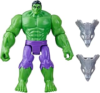 Figurine d'action marvel mechasaurus hulk de mech strike, 4,5 pouces, avec accessoires d'armes