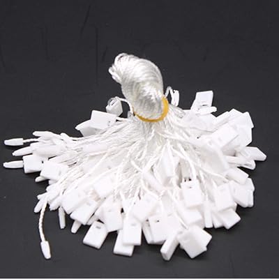 7 pouces blanc 1000 pièces chaîne de suspension à boucle à crochet en nylon installation facile et rapide pour les vêtements et l'artisanat (blanc). Diaytar : Votre shopping, nos meilleurs prix